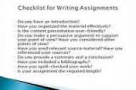 photo essay assignments