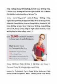 please write my essay for me